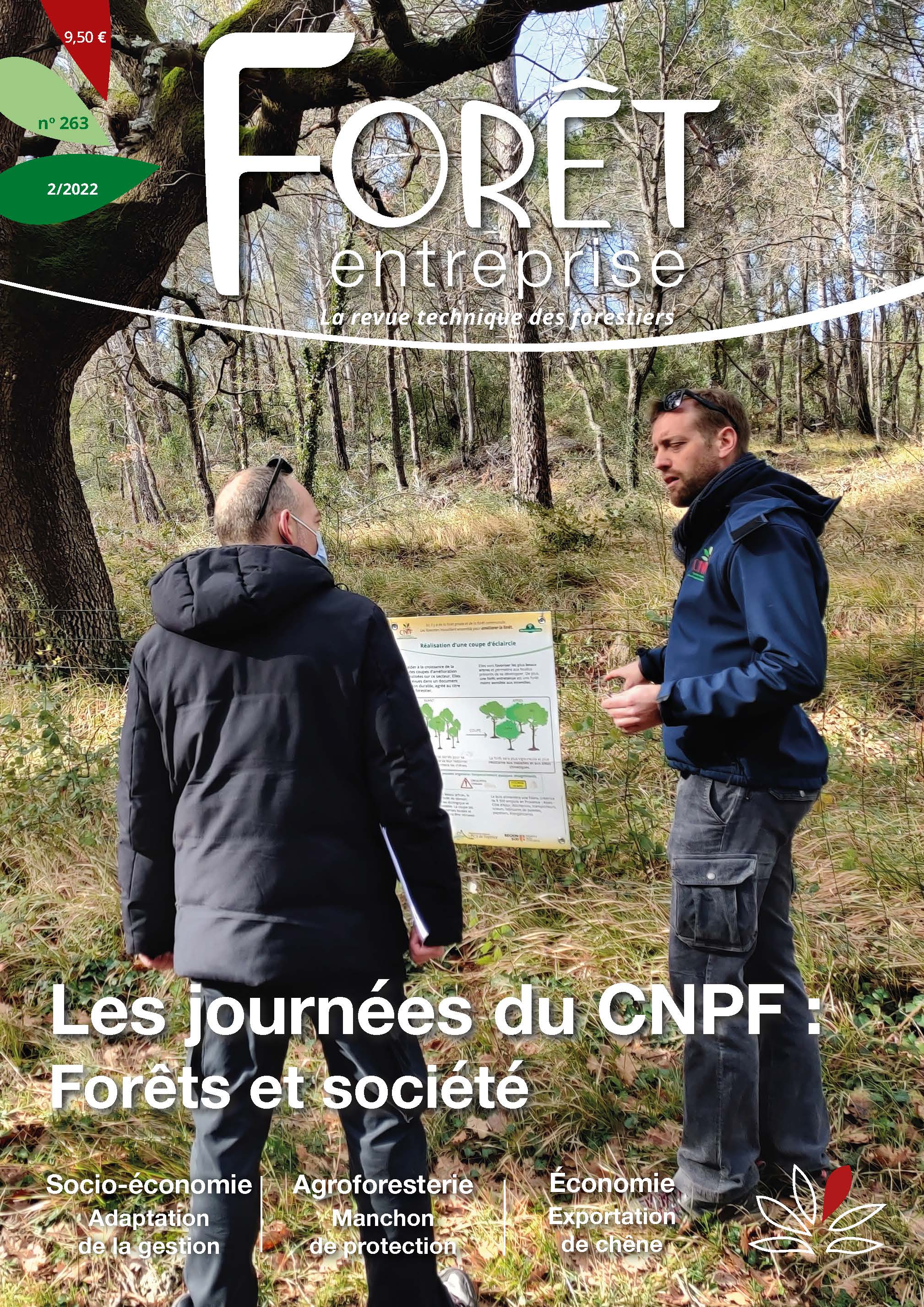 Forêt-entreprise n°263 couv