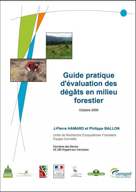 Guide pratique d'évaluation des dégats de cervidés en milieu forestier