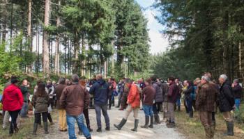 Journées nationales des groupes de progrès 2022 en Argonne - Photo Aurélien Perret ? CNPF