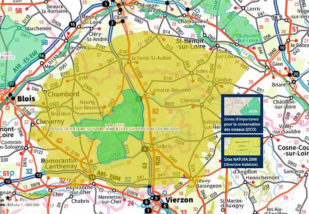 Carte zonages environnementaux ? CNPF