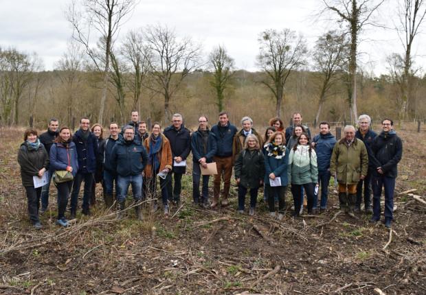 Tournée de terrain CNPF / MTECT et MASA - Photo Julien Lager ? CNPF